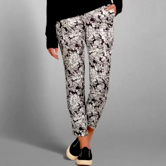 Abercrombie & Fitch Pants - Abercrombie & Fitch Women's Isabella Jacquard Pants Size 6
